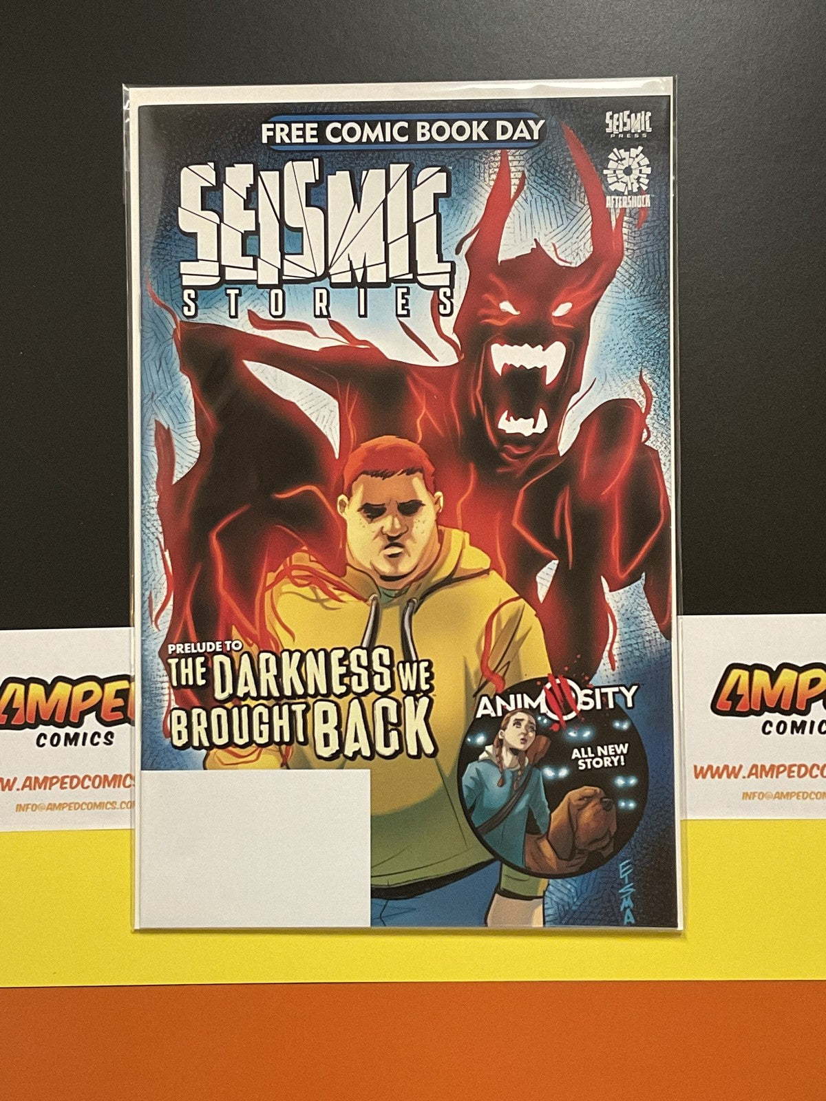 Seismic Stories #1 Comic Book 2023 Aftershock FCBD Free Comic Book Day Animosity