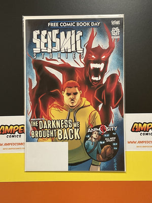 Seismic Stories #1 Comic Book 2023 Aftershock FCBD Free Comic Book Day Animosity