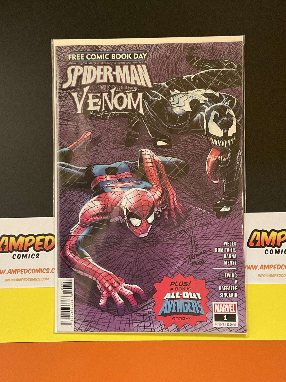 Spider-Man Venom FCBD #1 MARVEL Comics 2022