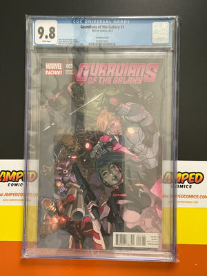 Guardians Of The Galaxy #3 Leinel Yu 1:50 Variant Marvel Now! CGC 9.8