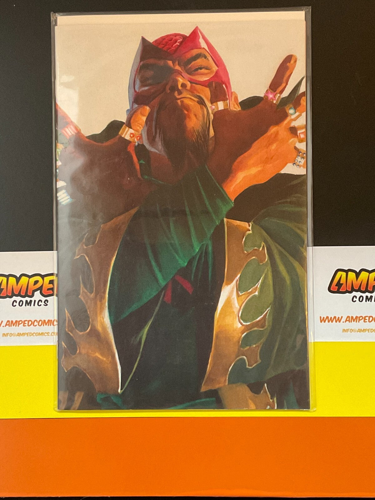 Marvel Comics Alex Ross Timeless THE MANDARIN variant cover Iron Man 