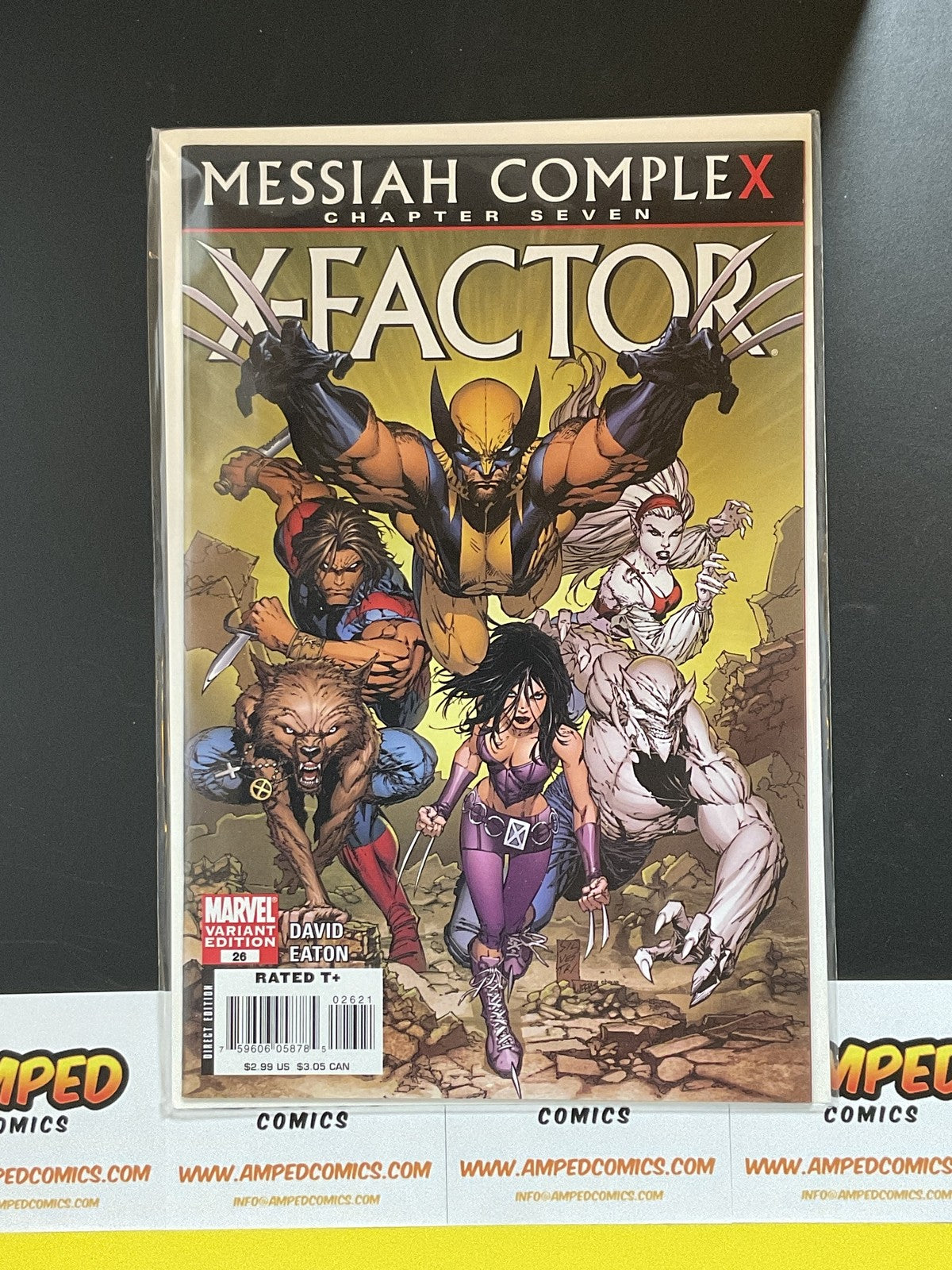 Marvel X-FACTOR (2008) #26 1:15 SILVERSTRI VARIANT