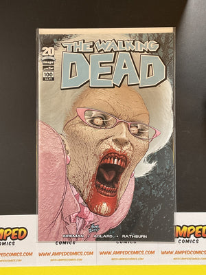 The Walking Dead #100 Cover C by Frank Quietly Variant Image Comic