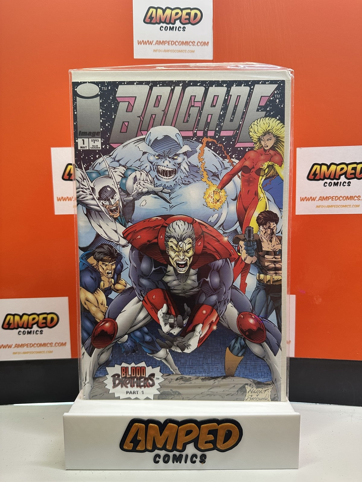 Brigade Vol. 2 #1 Gatefold Cover (Image 1993)