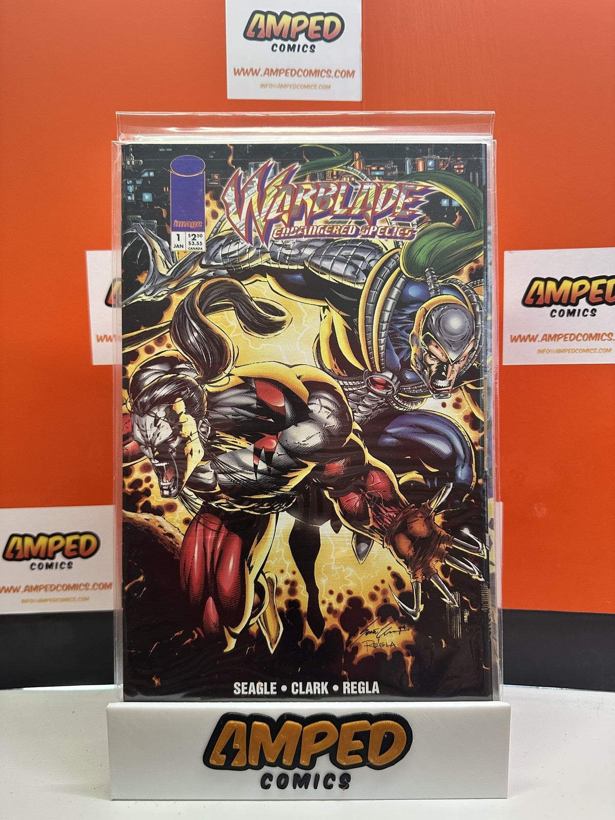 Warblade: Endangered Species #1 Image Comics 1995