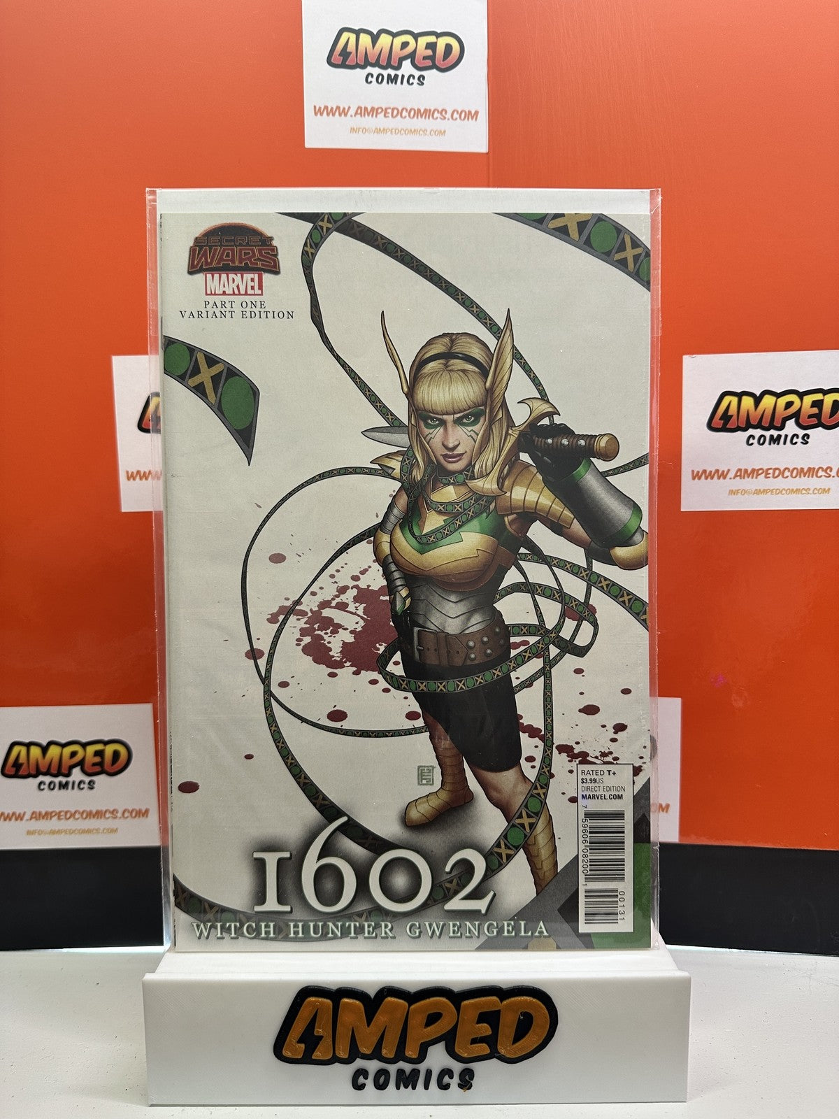 Marvel 1602 Witch Hunter Angela #1 2015 NM Gwen Stacy Variant Cover