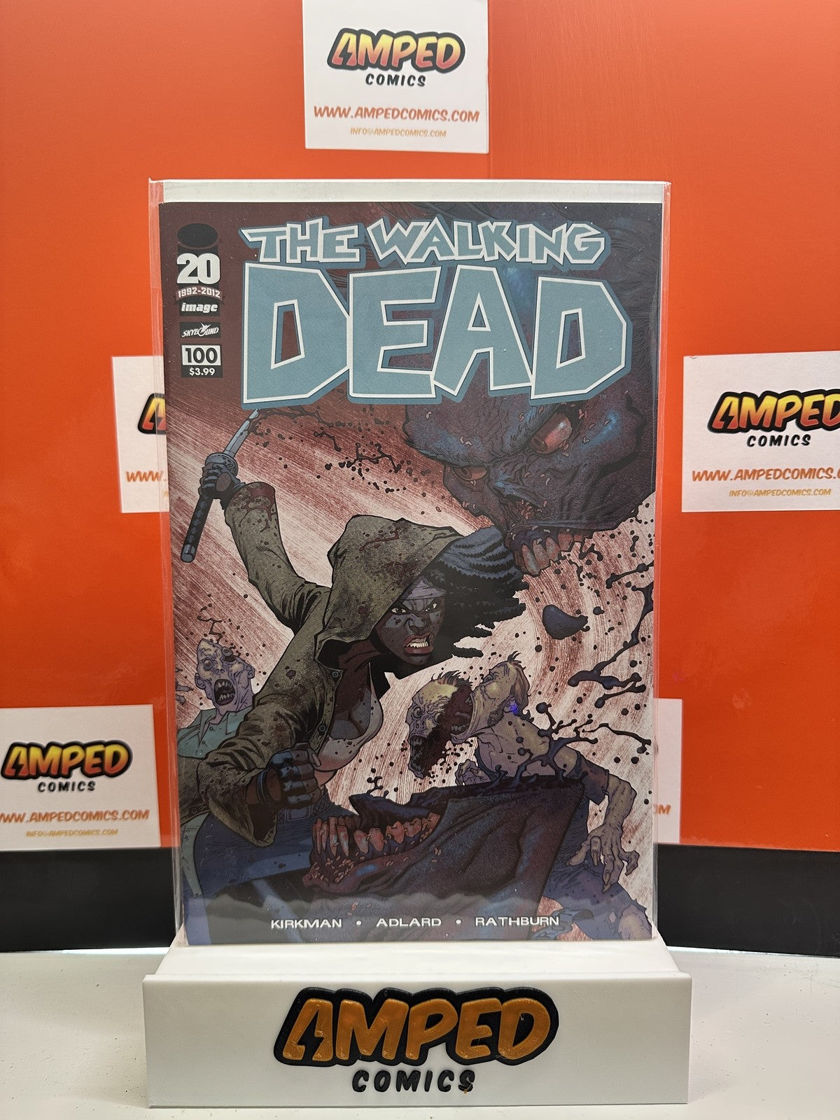 The Walking Dead #100 *FIRST NEGAN* Ryan Ottley Variant Cover 2012