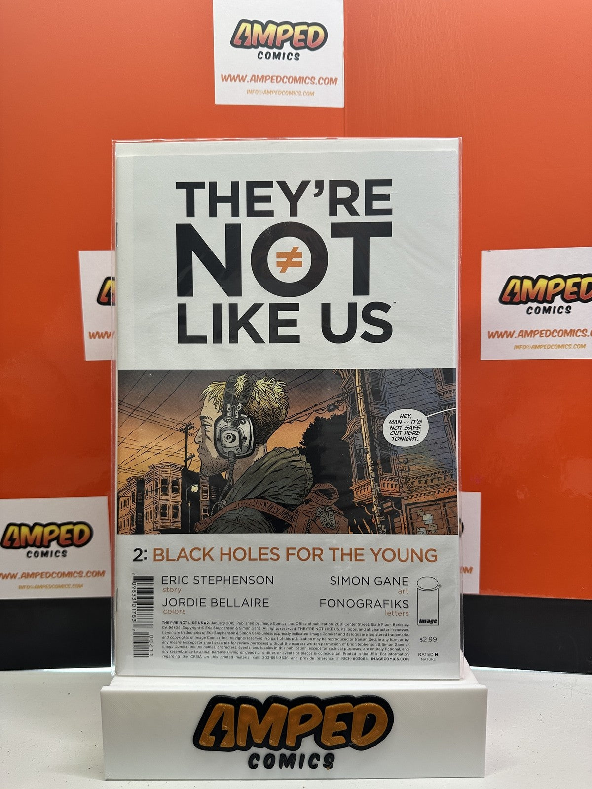 They're Not Like Us #2 Image Comics 2015