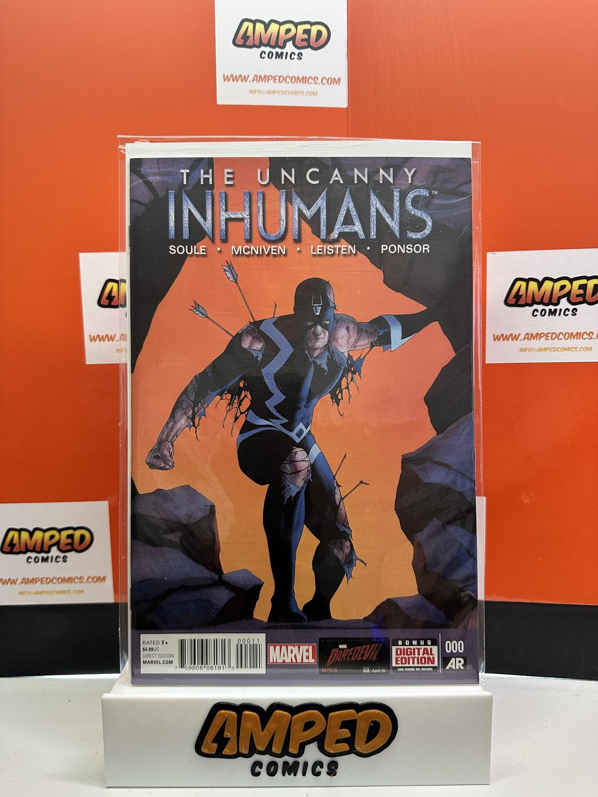 The Uncanny Inhumans #000 Marvel