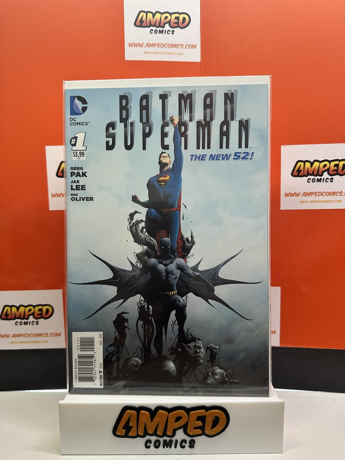 BATMAN SUPERMAN #1 2013 THE NEW 52