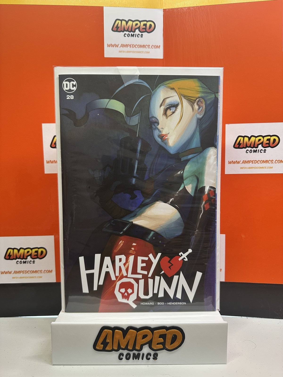 Harley Quinn #28 Ashley Witter Random Stacks Exclusive Trade Variant