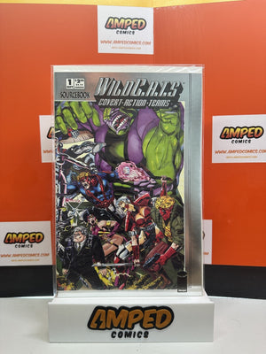 Wildcats Covert Action Teams Sourcebook #1 1993 Embossed Cover