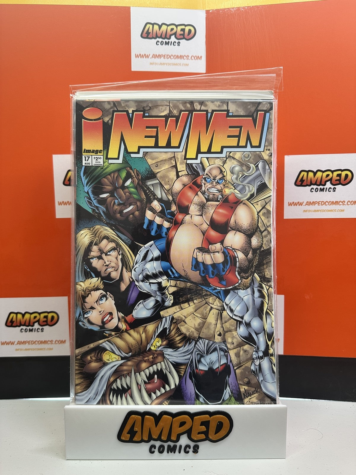 New Men #17 Image Comics 1995