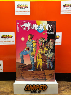 THUNDERCATS #2 VARIANT COVER SIGNED BY SHALVEY W/COA