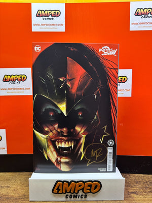 DC VS VAMPIRES WORLD WAR V #1 SIGNED BY MATTHEW ROSENBERG W/COA