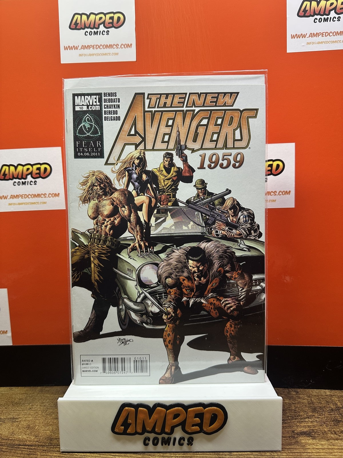 The New Avengers #10 Marvel🔑1st team appearance of the 1959 Avengers🔑