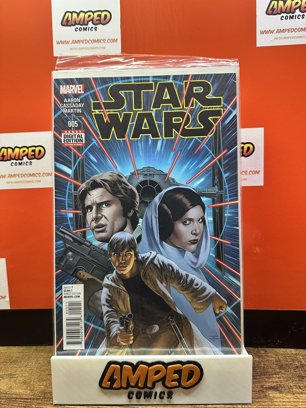 Star Wars #005 Marvel🔑2nd appearance of Sana Starros in disguise🔑