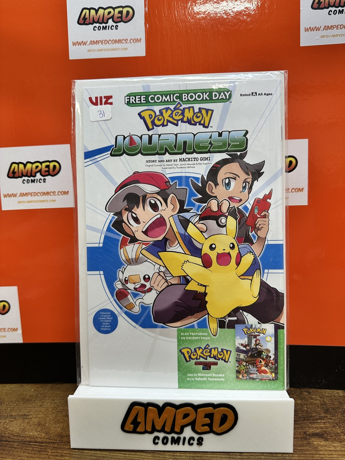 Pokémon Journeys FCBD Viz