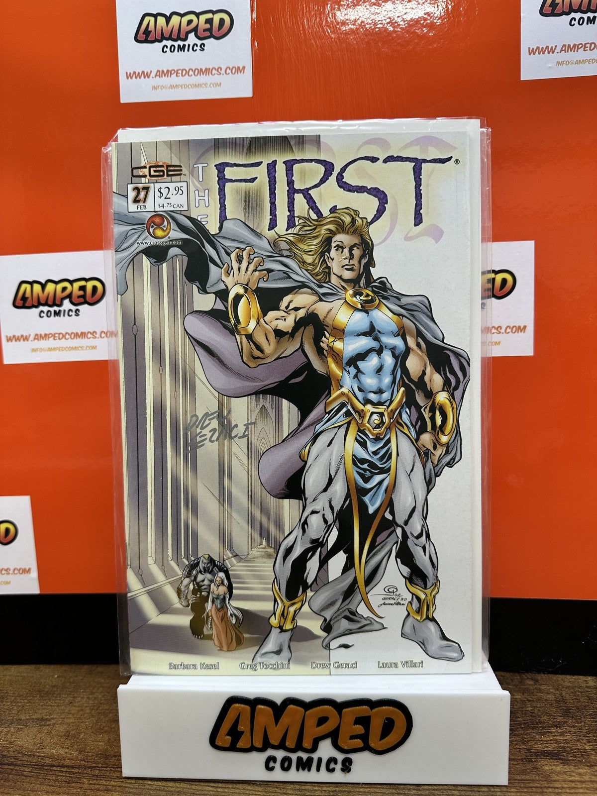 The First #27 CrossGen Comics SIGNED BY DREW GERACI