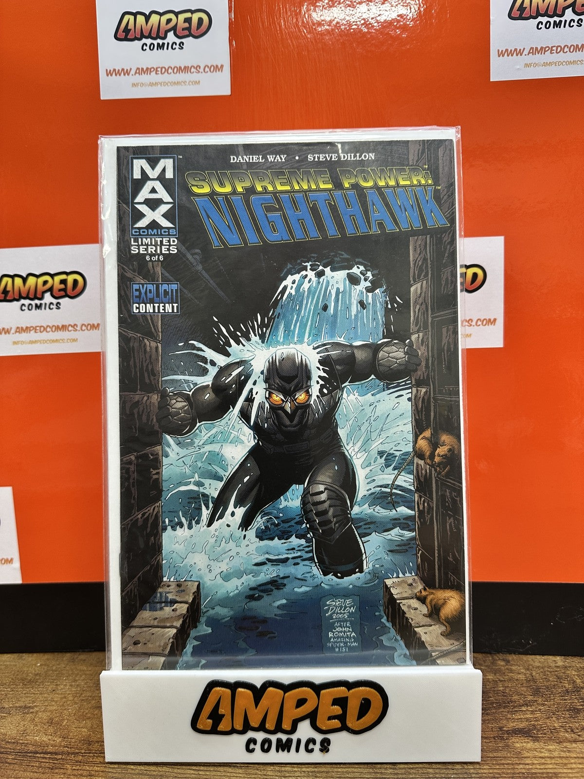 Supreme Power: Nighthawk #6 MAX Comics