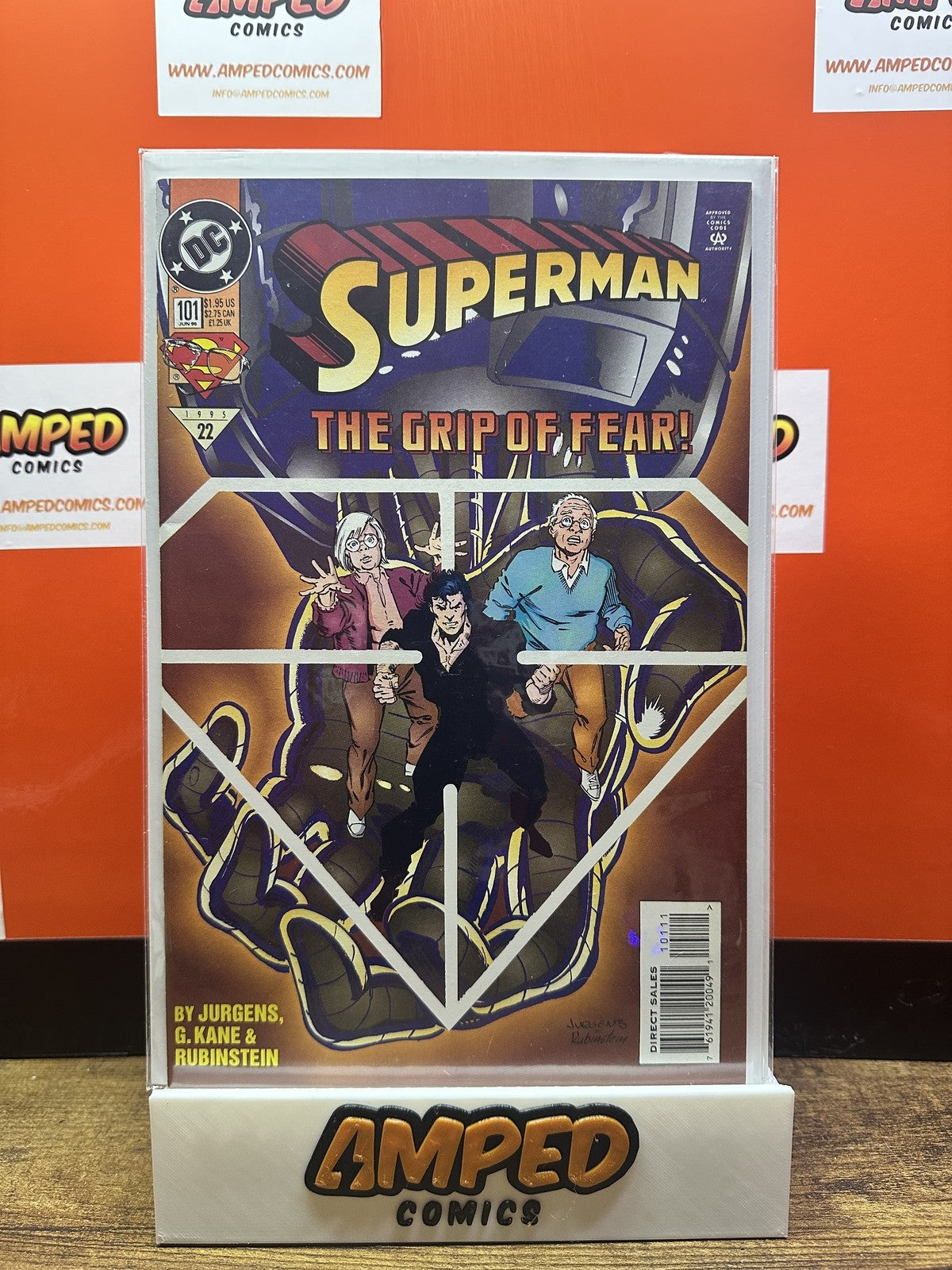 Superman: The Grip of Fear! #101 DC Comics 1995