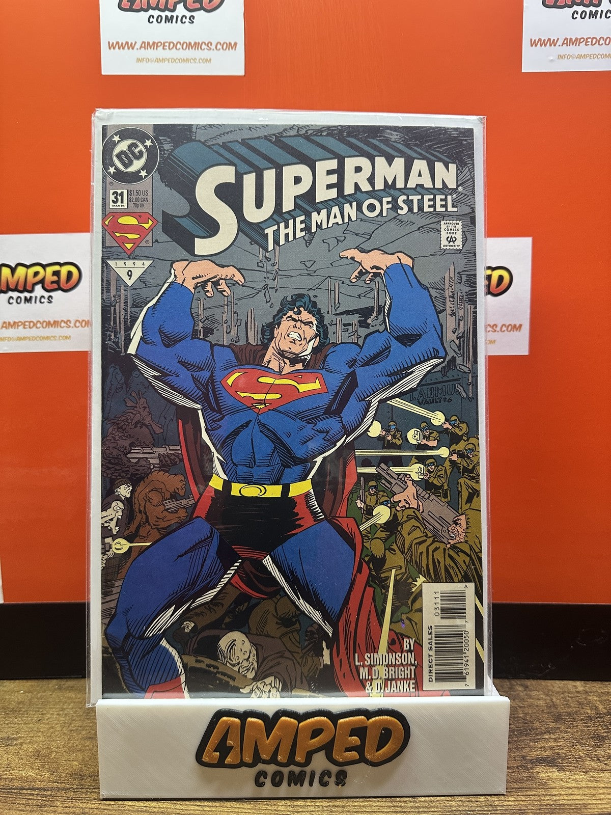 Superman: The Man of Steel #31 DC Comics