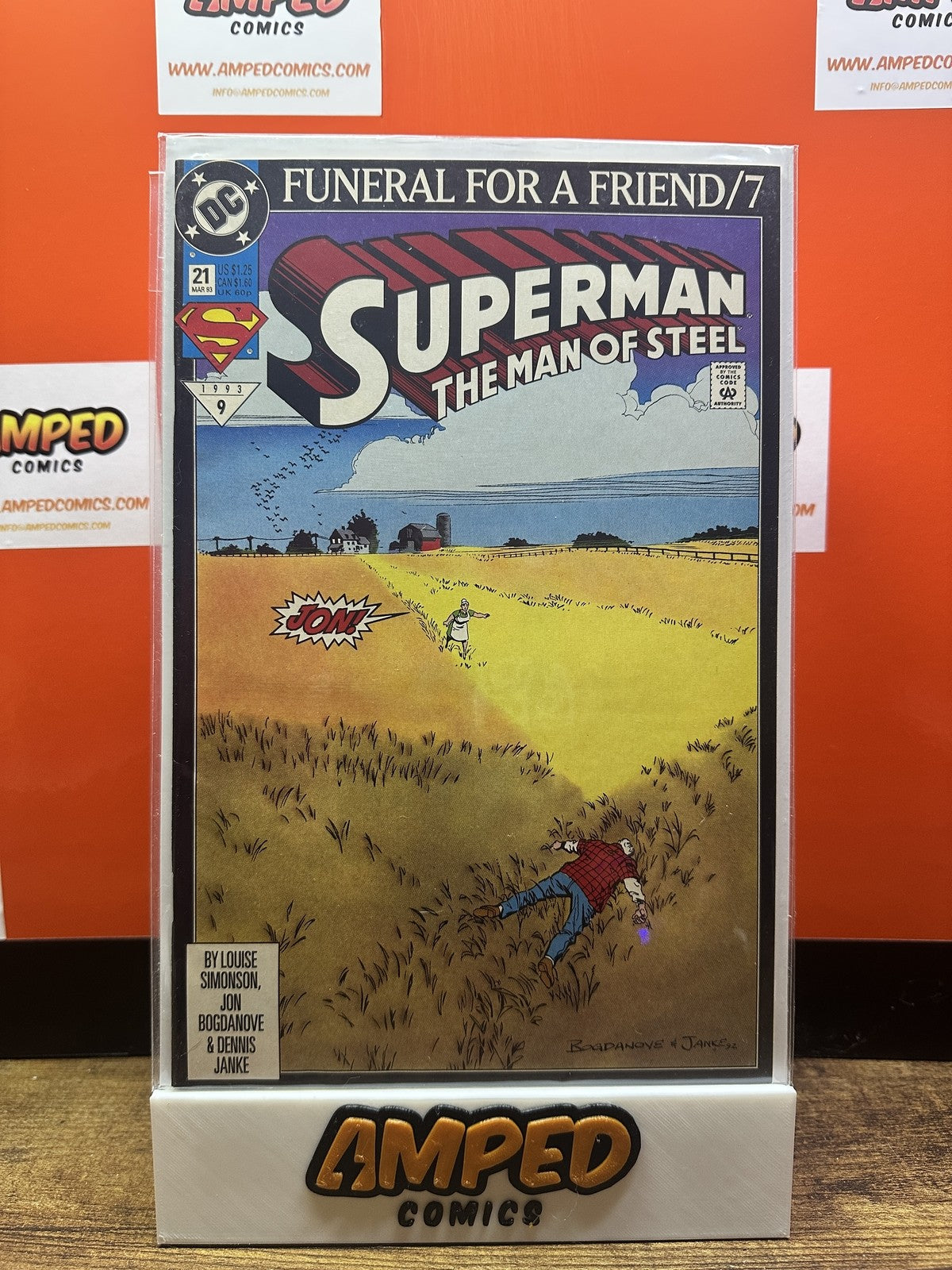 Superman: The Man of Steel #21 DC 1993