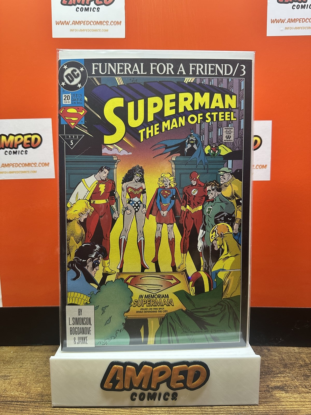 Superman: The Man of Steel #20 DC Comics 1993