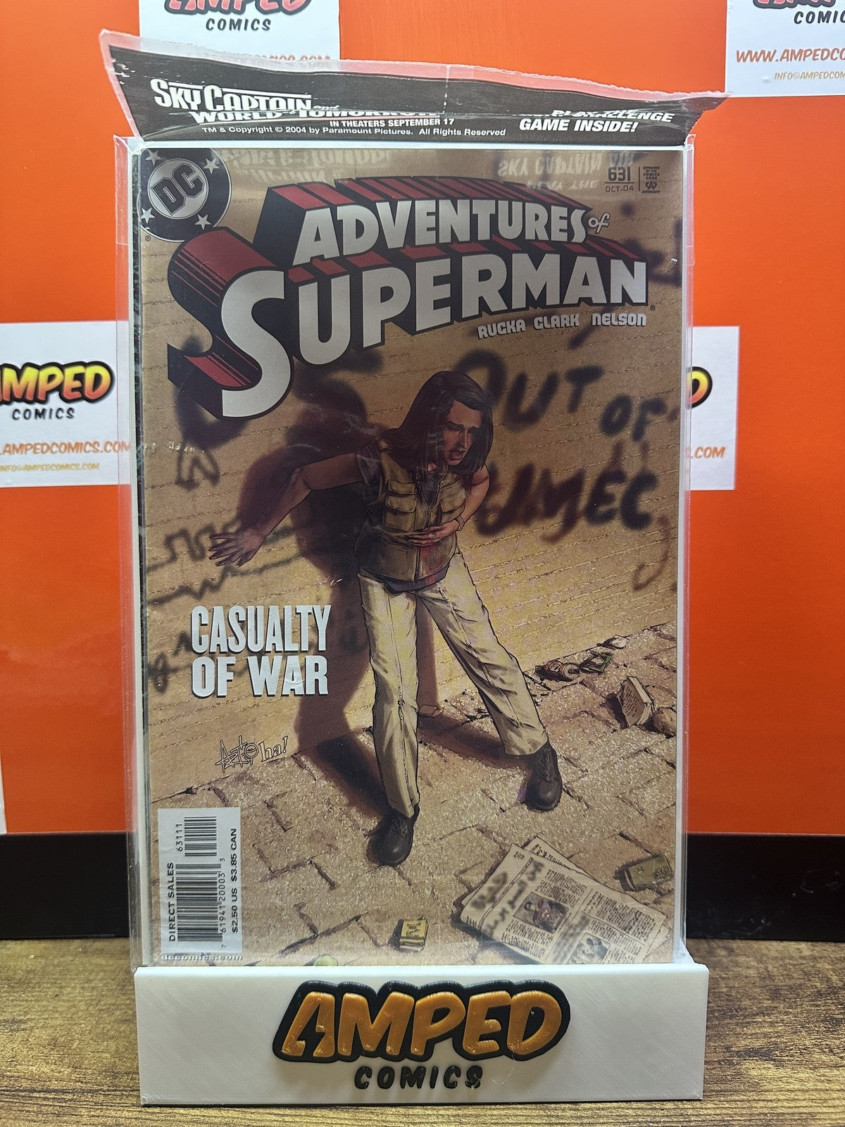 Adventures of Superman #631 DC 2004 POLYBAG W/CD