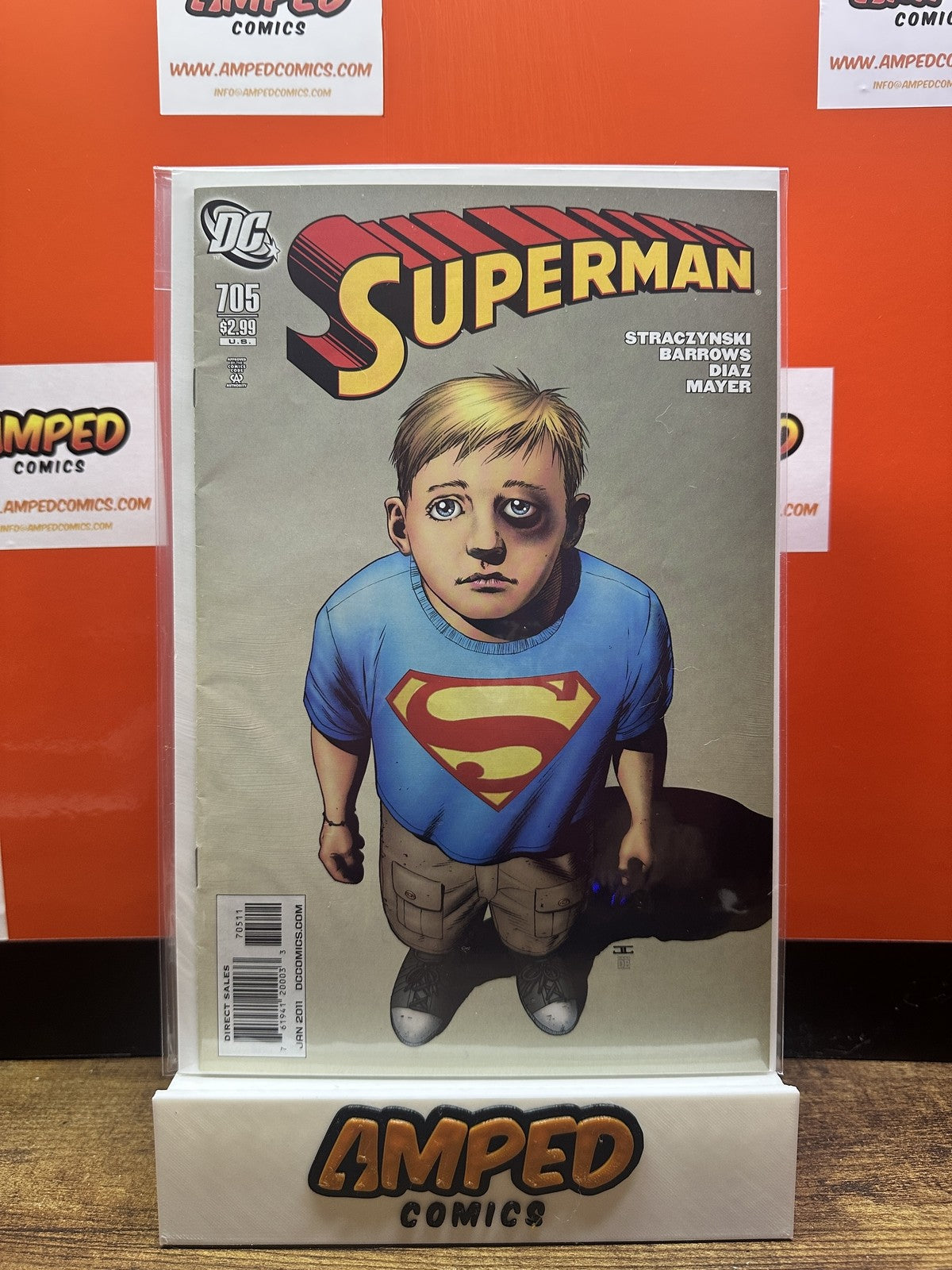 Superman #705 DC Comics 2011