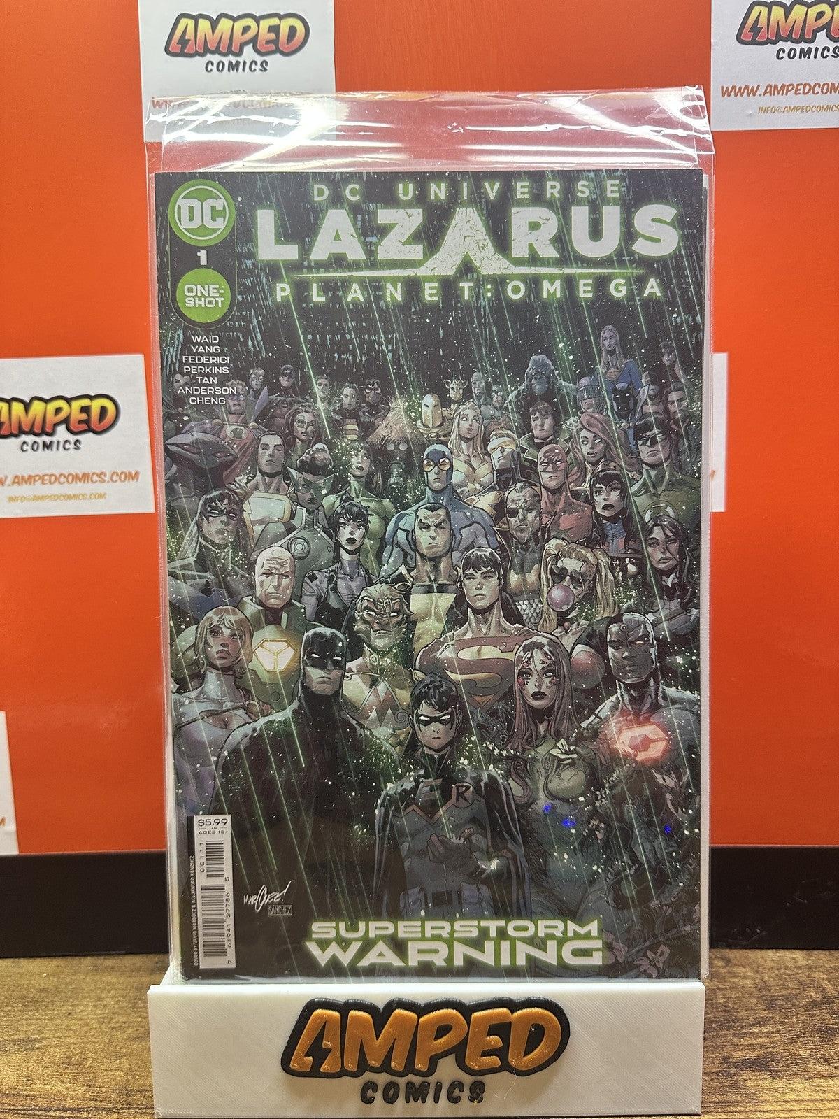 Lazarus Planet Omega #1 DC Comics