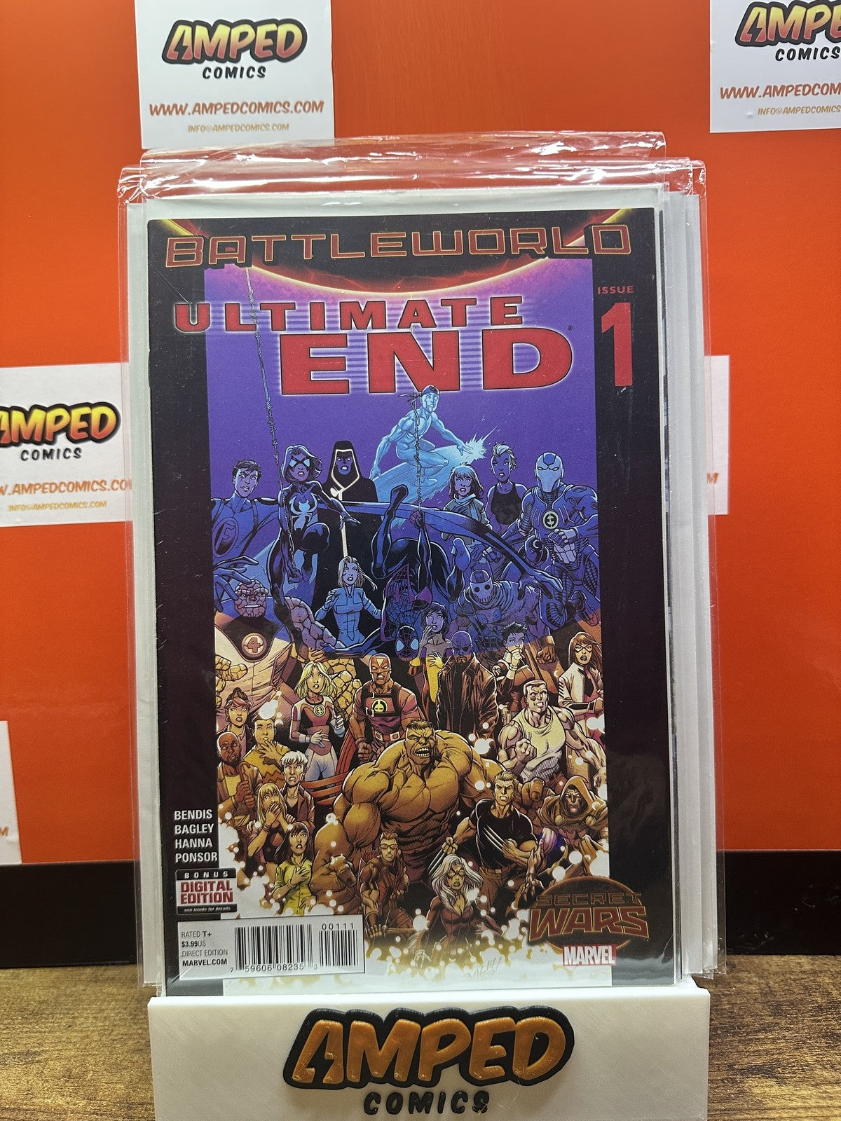 Ultimate End #1 1st Print Bagley 2015 Secret Wars Battleworld