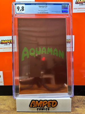 Aquaman 35 1/24 D.C. Comics Whatnot Special Foil Edition B CGC 9.8