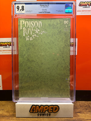POISON IVY #1 GREEN BLANK/SKETCH EXCLUSIVE VARIANT (2022) ~ DC CGC 9.8