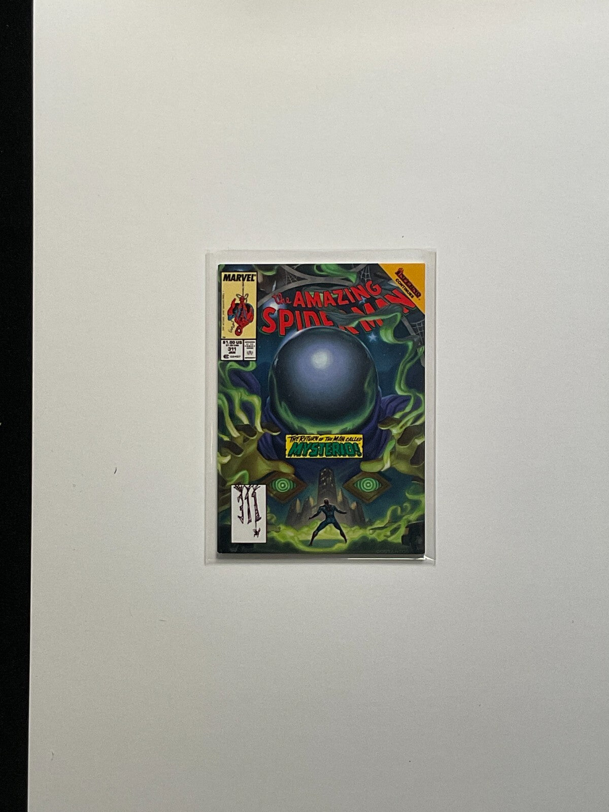 2022 Upper Deck Marvel Masterpieces Variant Cover /1499 Mysterio #30