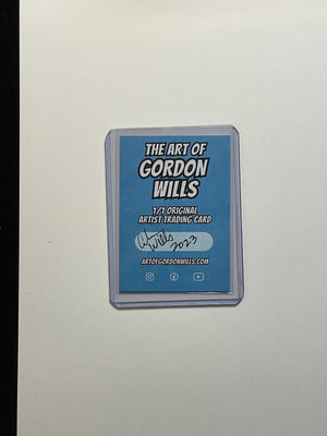 2023 Marvel Miles Morales 1/1 Original Sketch Card by Gordon Wills