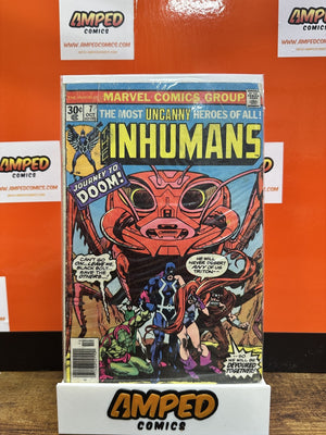 The Inhumans #7 Marvel Comics 1976 LOW GRADE