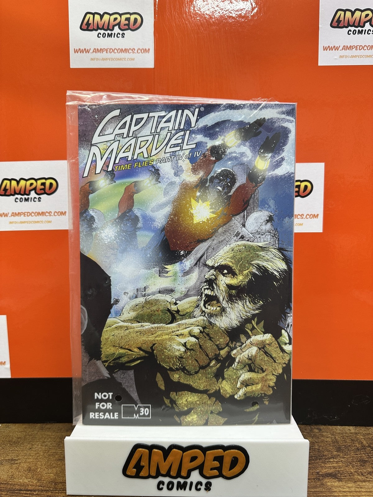 Captain Marvel #30 Time Flies Part IV of IV FACISIMILE EDITION