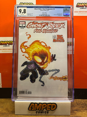 Ghost Rider #4 CGC 9.8 Skottie Young Big Marvels Variant Cover Marvel 2024