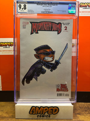 Midnight Sons #2 CGC 9.8 Skottie Young Big Marvels Variant Cover Marvel 2024