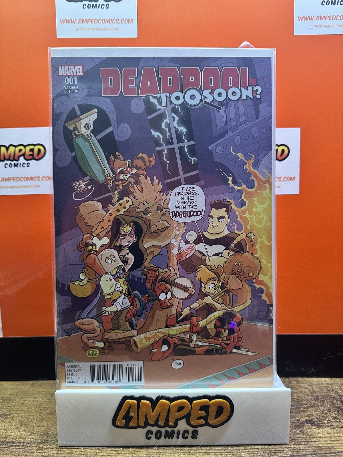 DEADPOOL TOO SOON? #1B VARIANT MARVEL COMIC BOOK (2016)