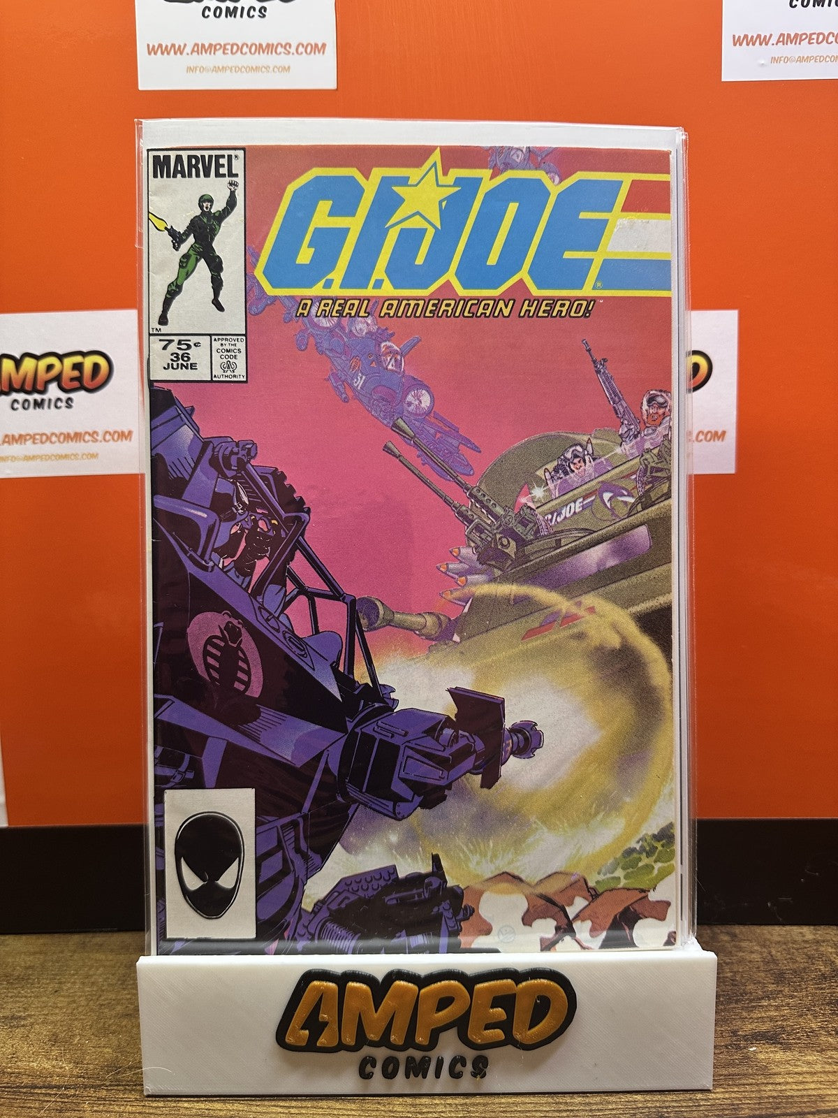 G.I. Joe: A Real American Hero #36 Marvel