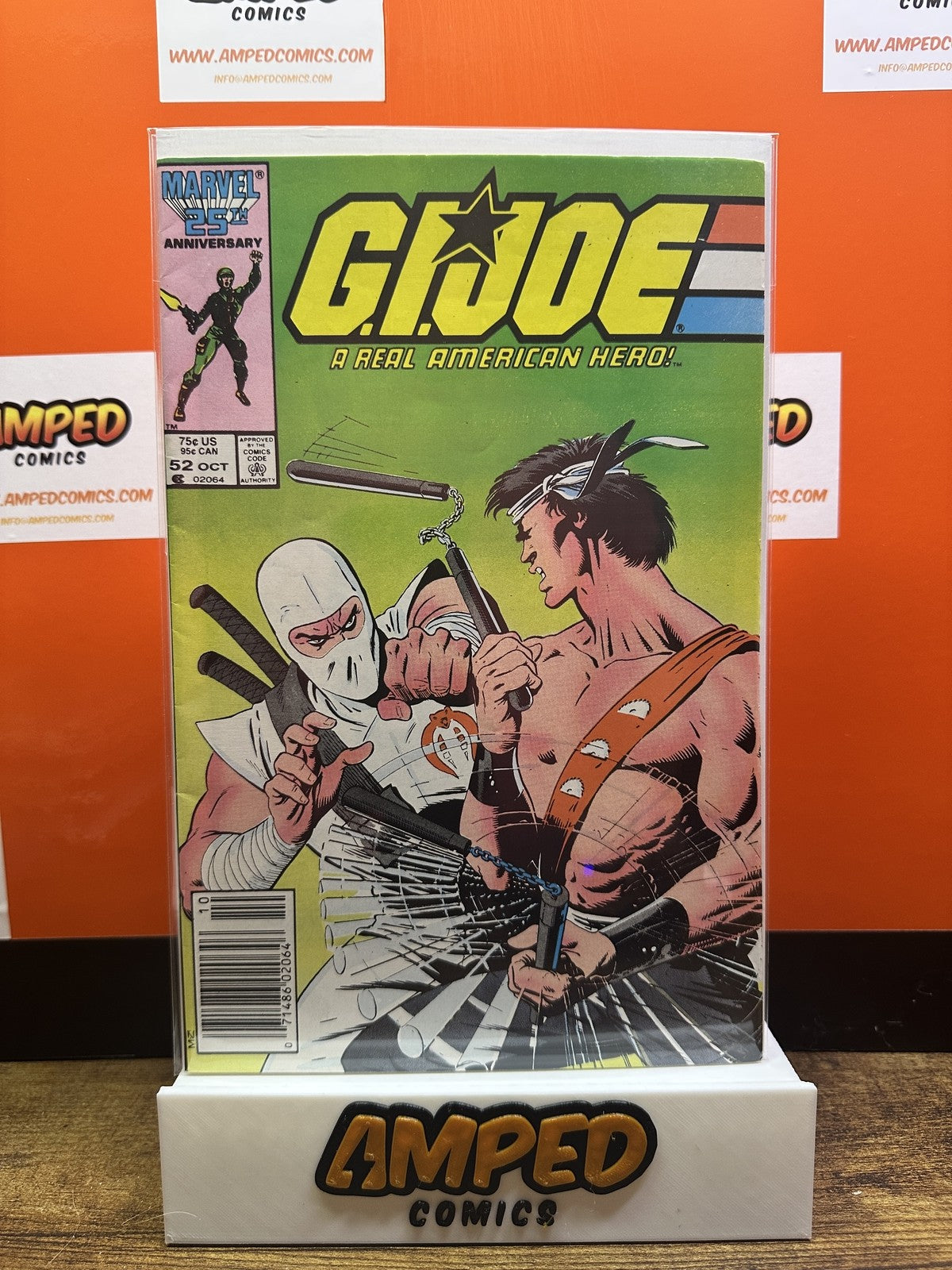 G.I. Joe: A Real American Hero #52 Marvel Comics