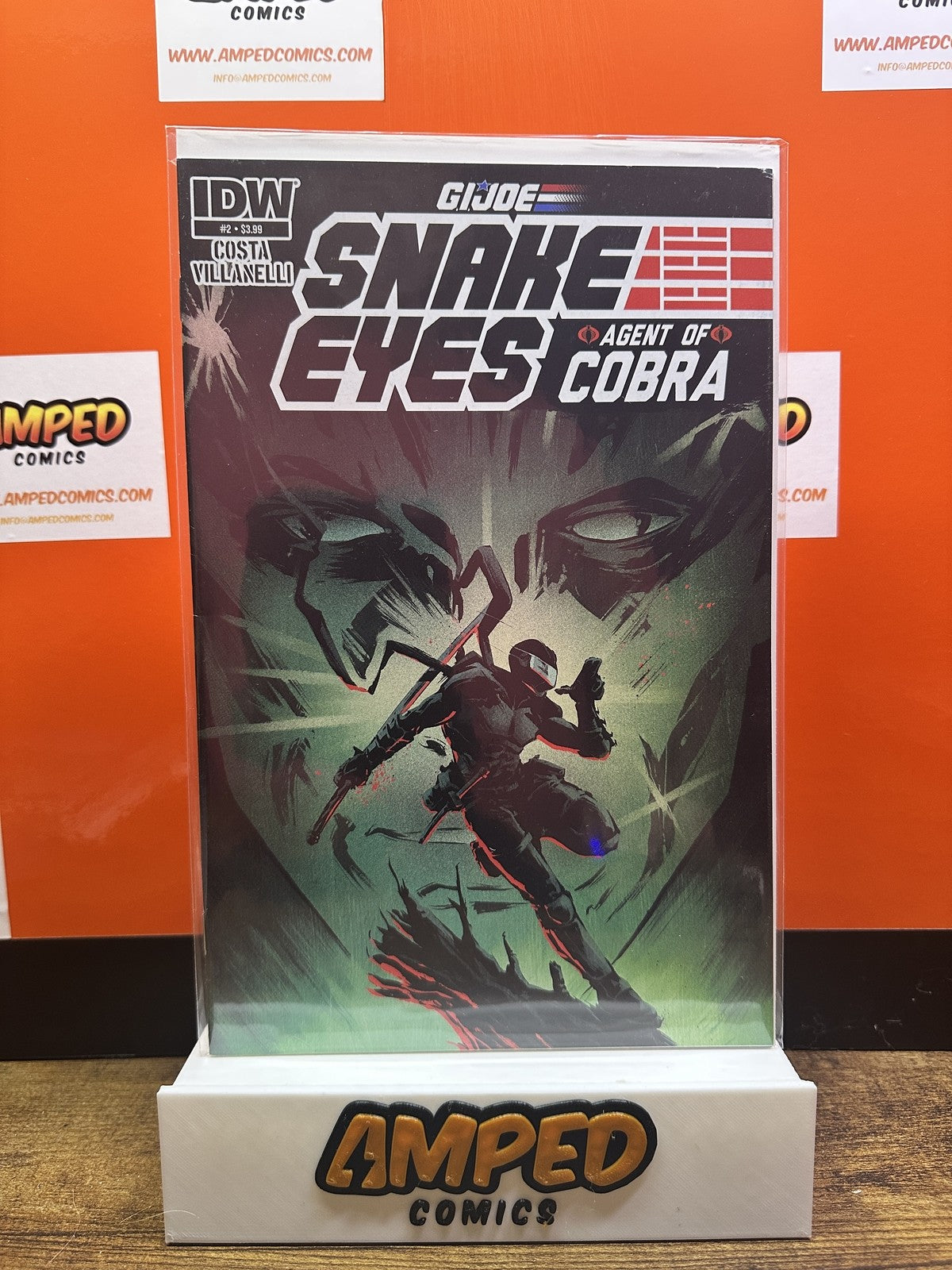 G.I. Joe Snake Eyes: Agent of Cobra #2 IDW