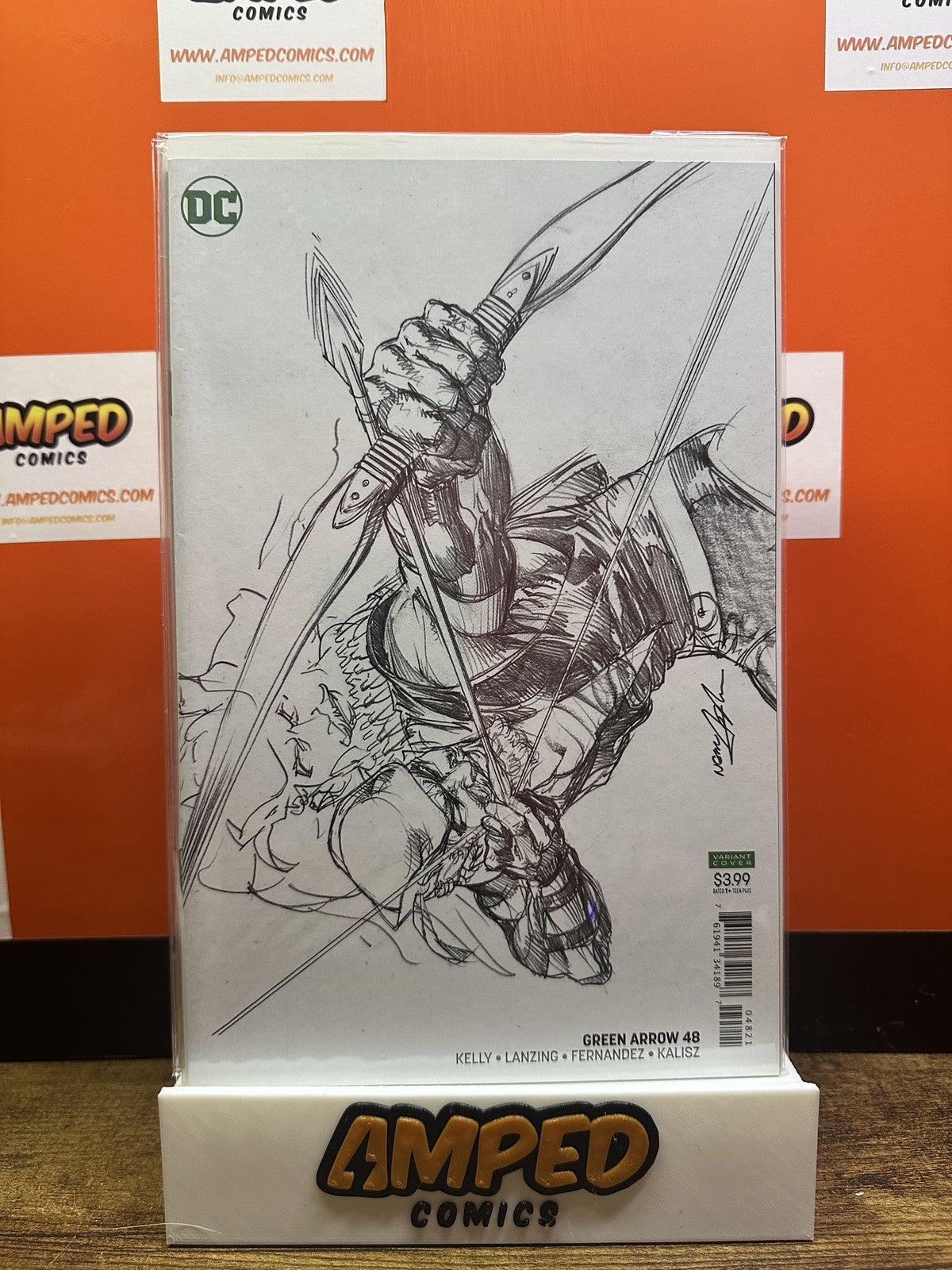 Green Arrow #48 DC NEAL ADAMS SKETCH COVER