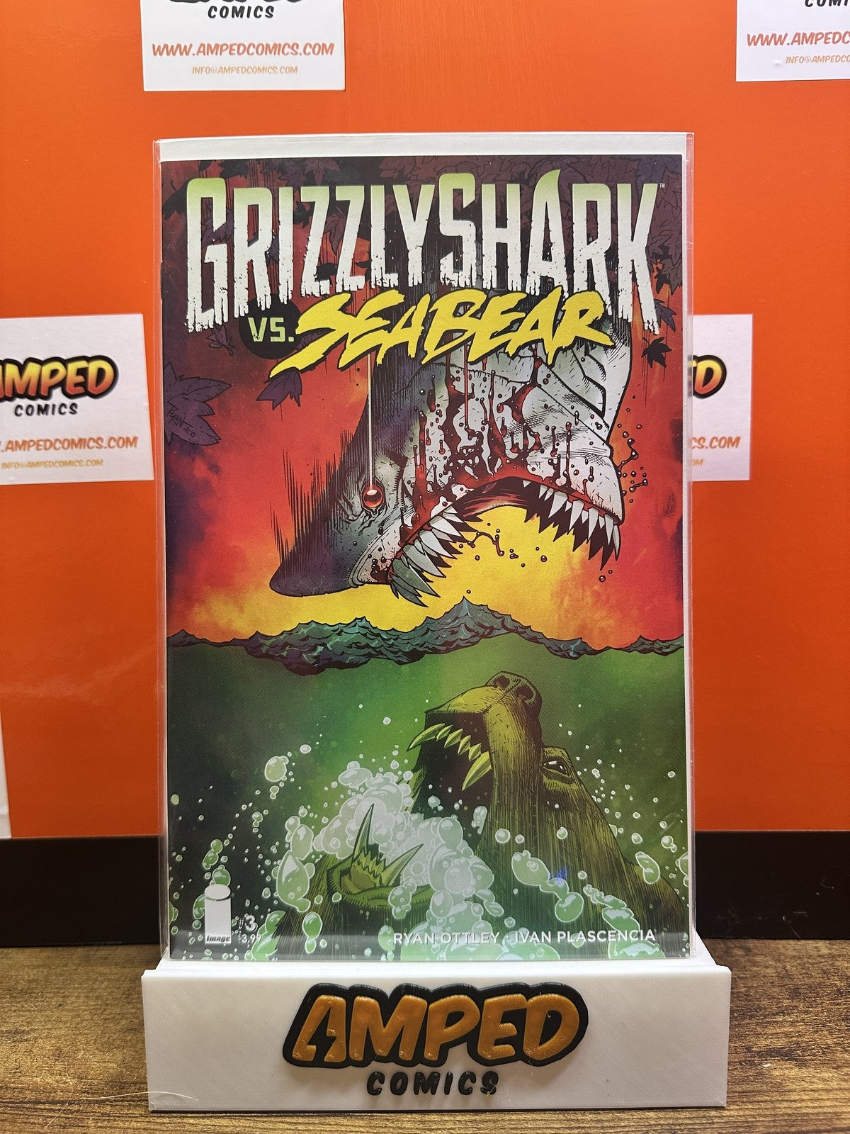 Grizzlyshark Vs. Seabear #3 Image Comics