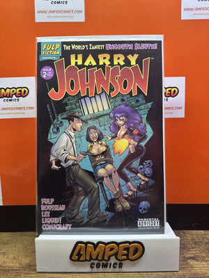Harry Johnson #1and2, Fulp Fiction Comics, "The World's Zaniest Uncouth Sleuth"