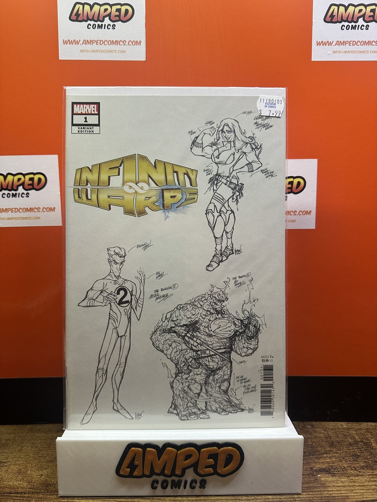 Infinity Warps #1 Marvel VARIANT