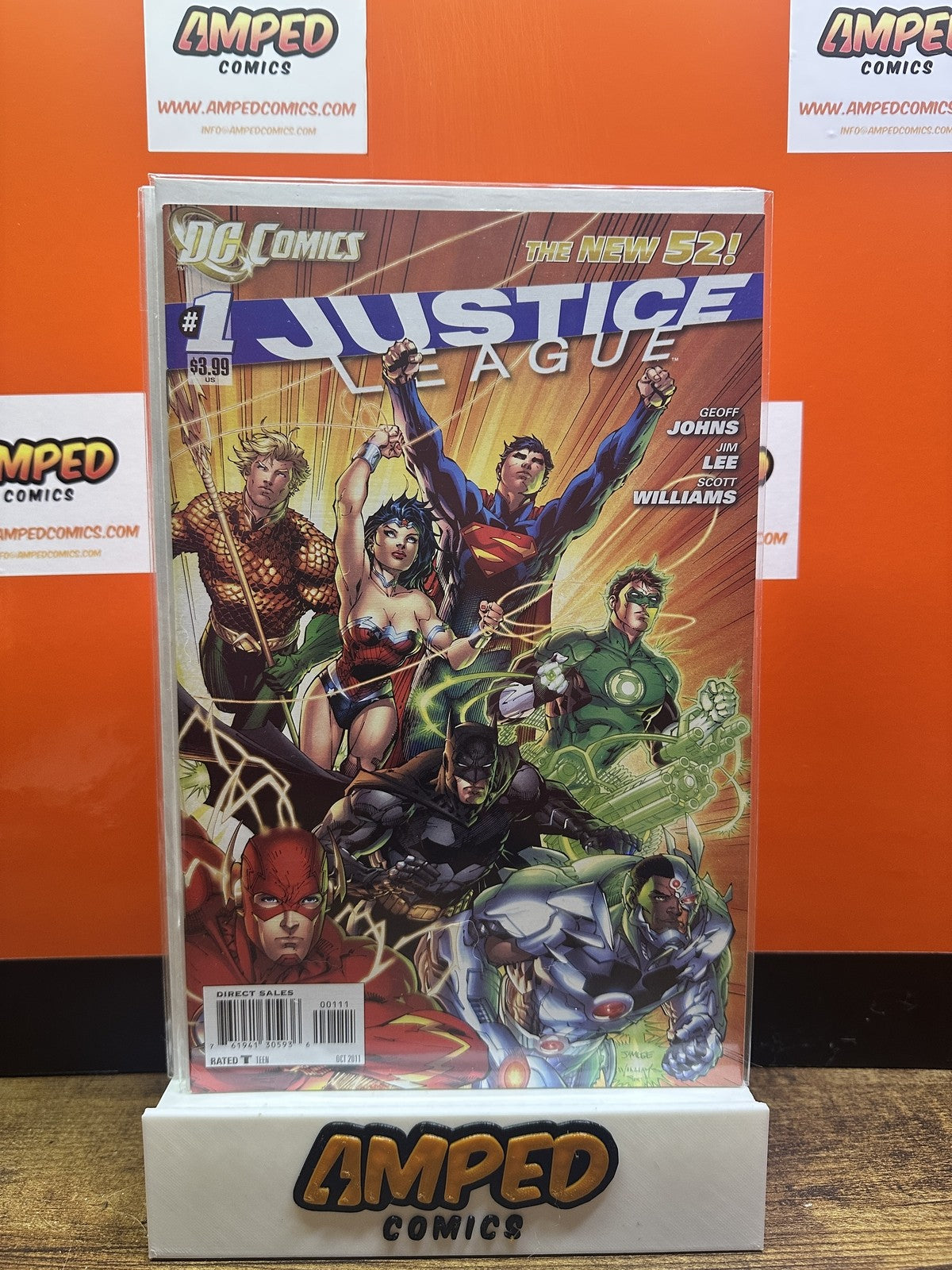 Justice League #1 DC Comics 2011