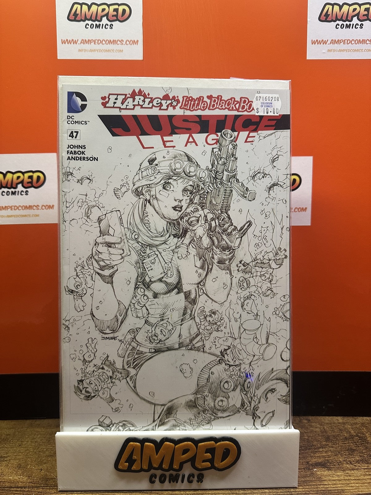 Harley's Little Black Book: Justice League #47 DC Comics